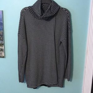 CABI stripped turtle neck sweater